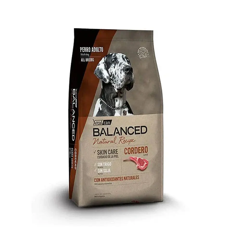 Balanced - Adulto Cordero 3 kg 1