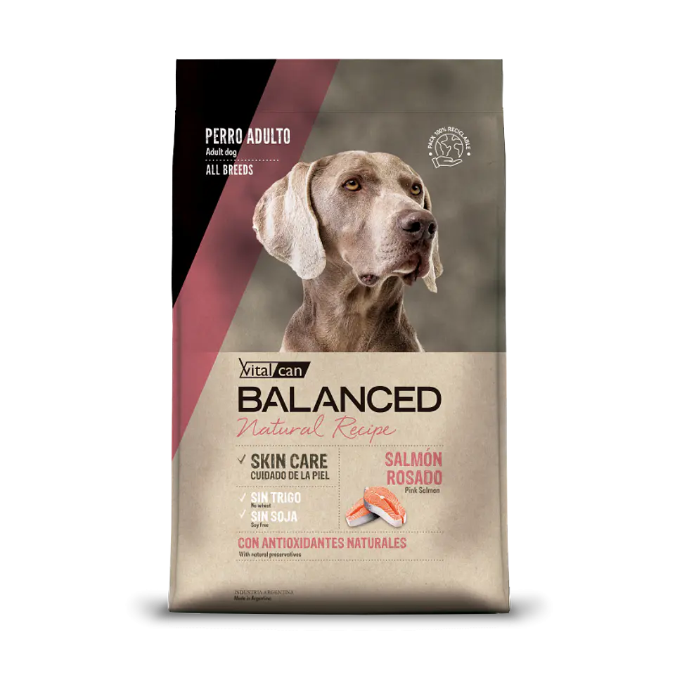 Balanced - Adulto Salmon Rosado 3 kg 1