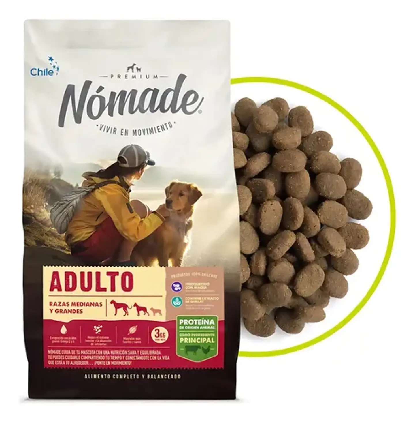Nomade - Raza mediana y grande 20 kg 1