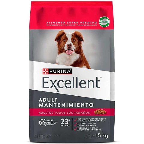 Purina Adulto Excellent todas las razas 15 kg