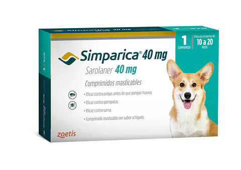 Simparica Masticable - 40mg