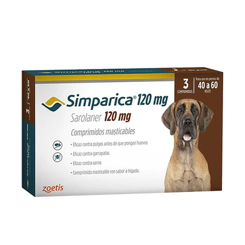 Simparica Masticable - 120mg