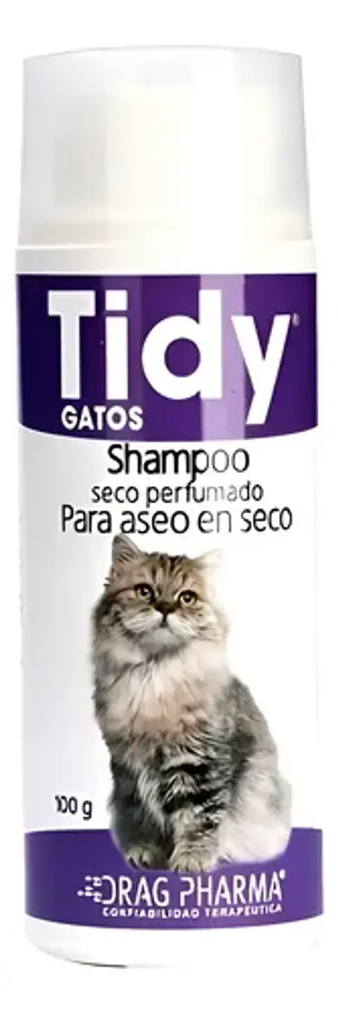 Tidy Gatos Shampoo - Para aseo en seco