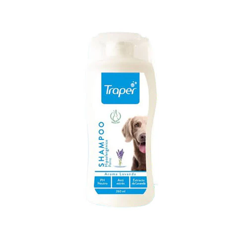 Traper Shampoo Perro - Hipoalergénico lavanda