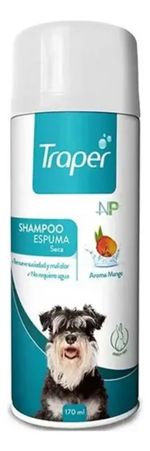 Traper Espuma Seco - Perros con aroma mango