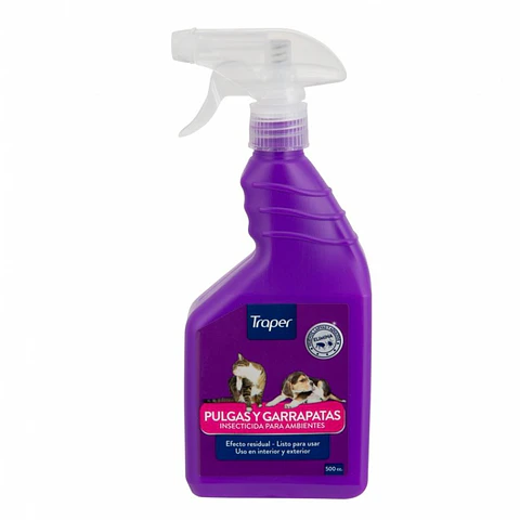 Traper Insecticida - Para ambientes (Pulgas y garrapatas)
