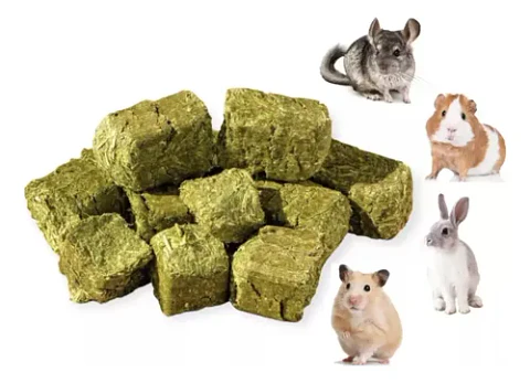 Bamboo Alfalfa en Cubos - Para roedores 450gr