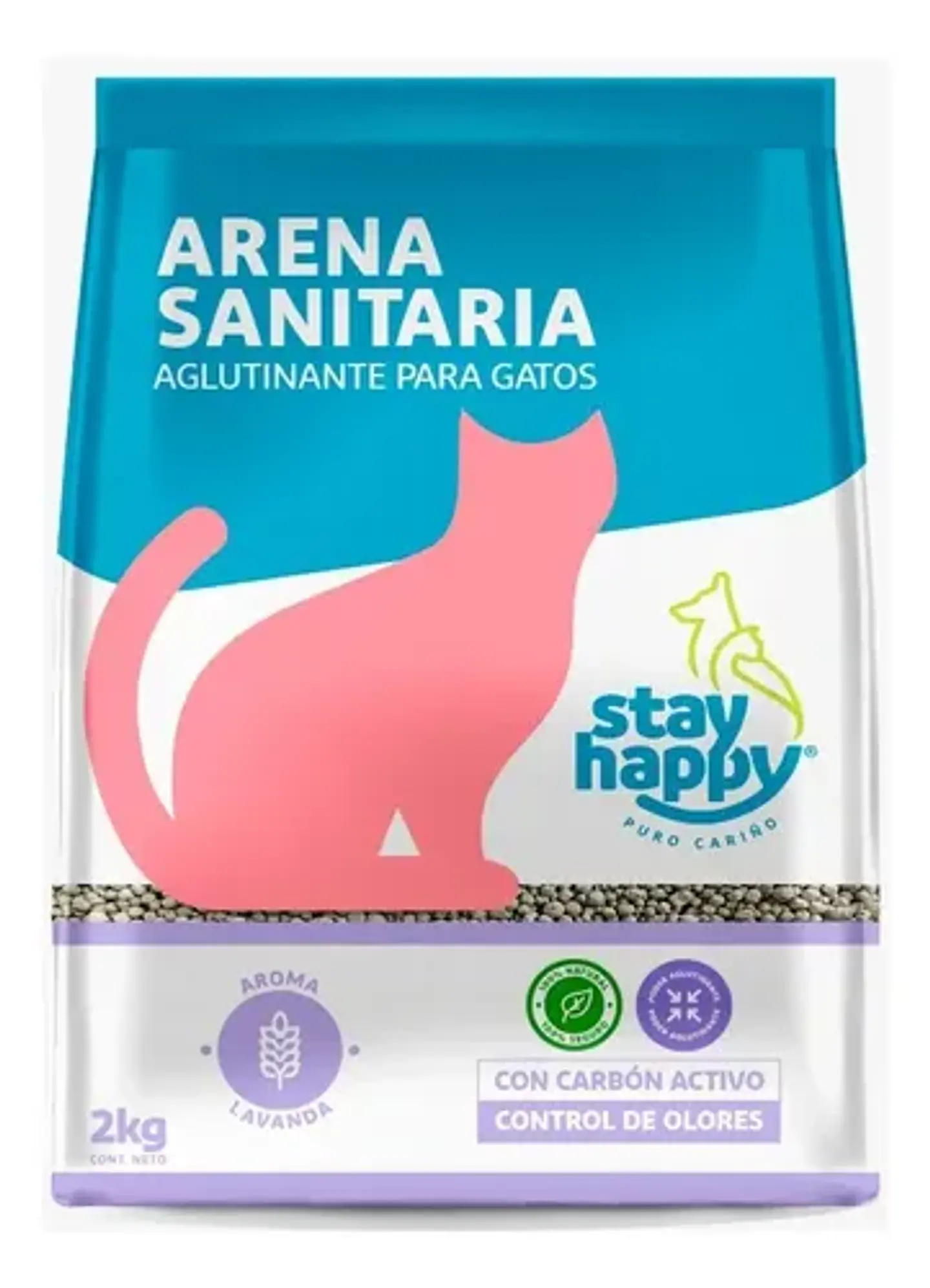 Stay Happy - 2 kg - Aroma lavanda 1
