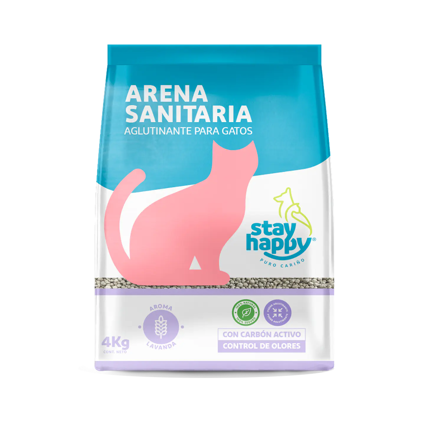 Stay Happy - 4 kg - Aroma lavanda 1