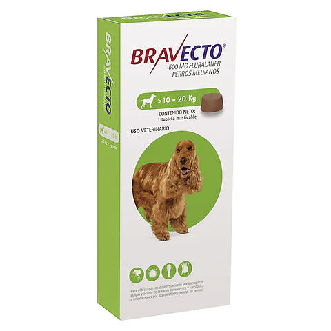Bravecto Masticable - 500mg