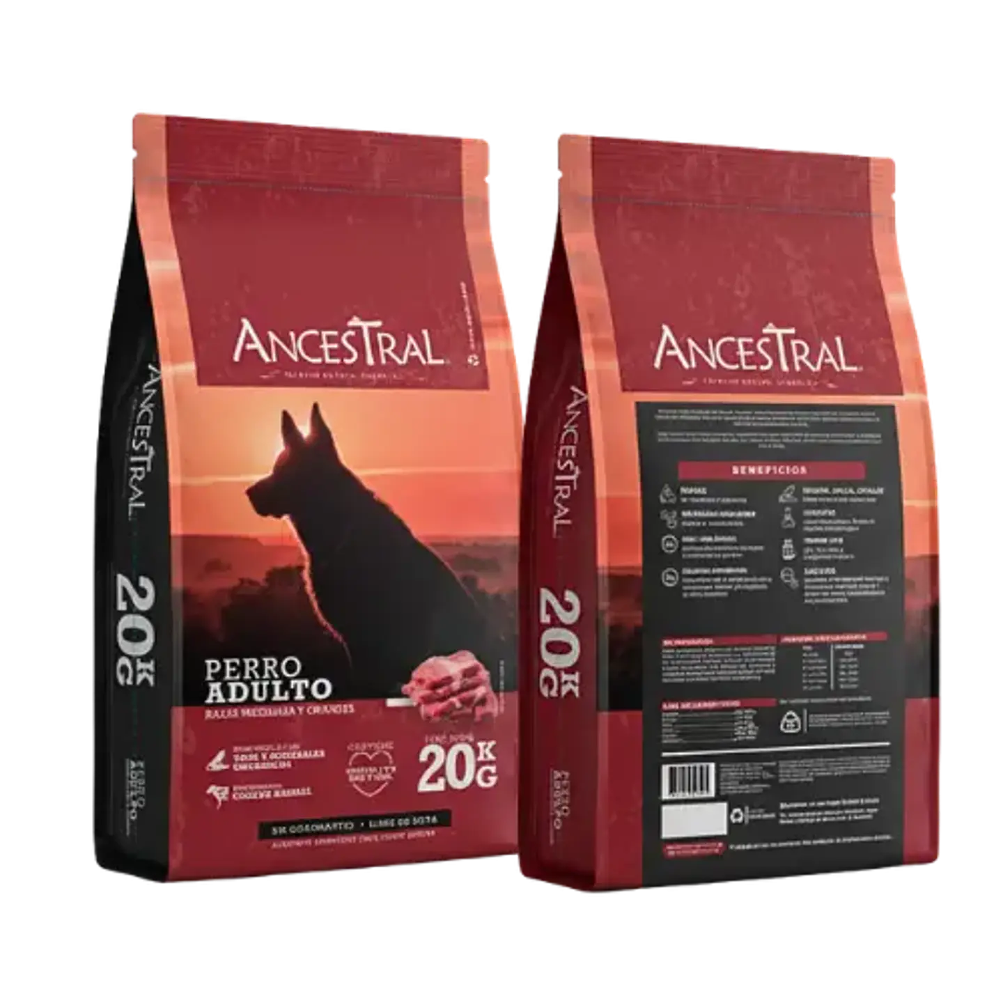 Ancestral perro adulto 20 kg 1