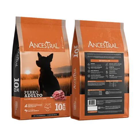 Ancestral perro adulto raza pequeña 10 kg
