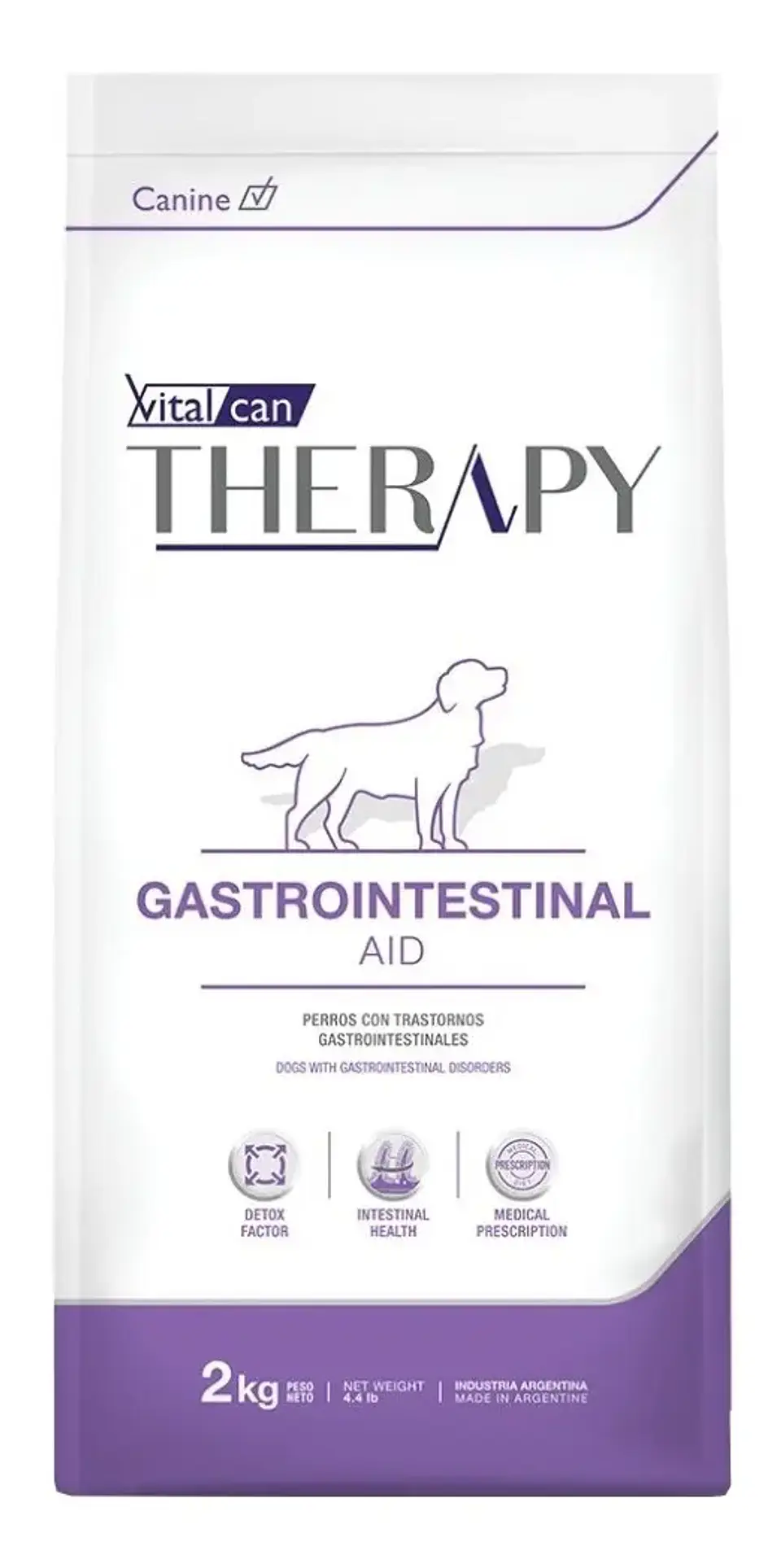 Vitalcan Therapy gastrointestinal para perro 2kg 1