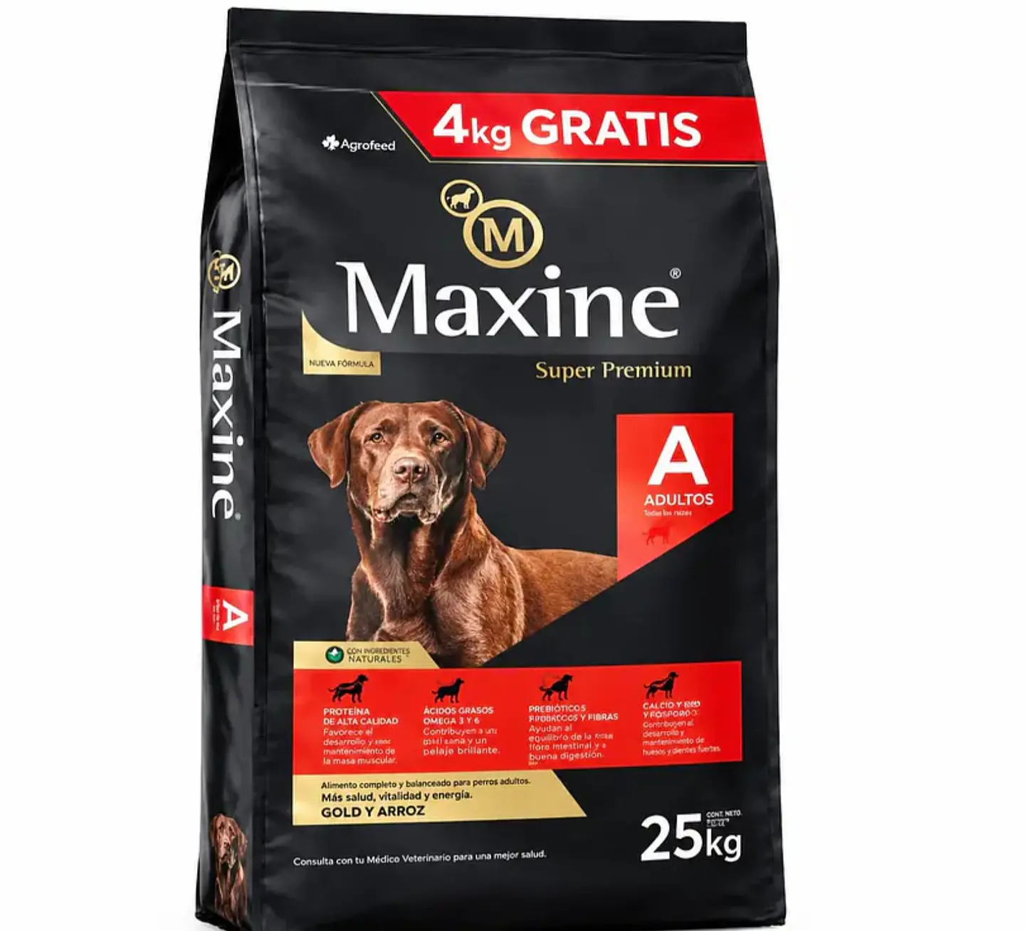 Maxine - adulto alimento completo 25kg 1