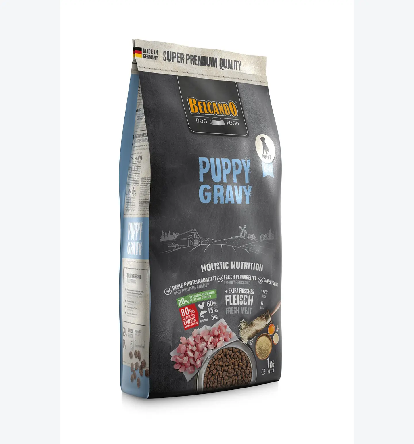 Belcando puppy gravy para cachorro xs-xl 1kg 1