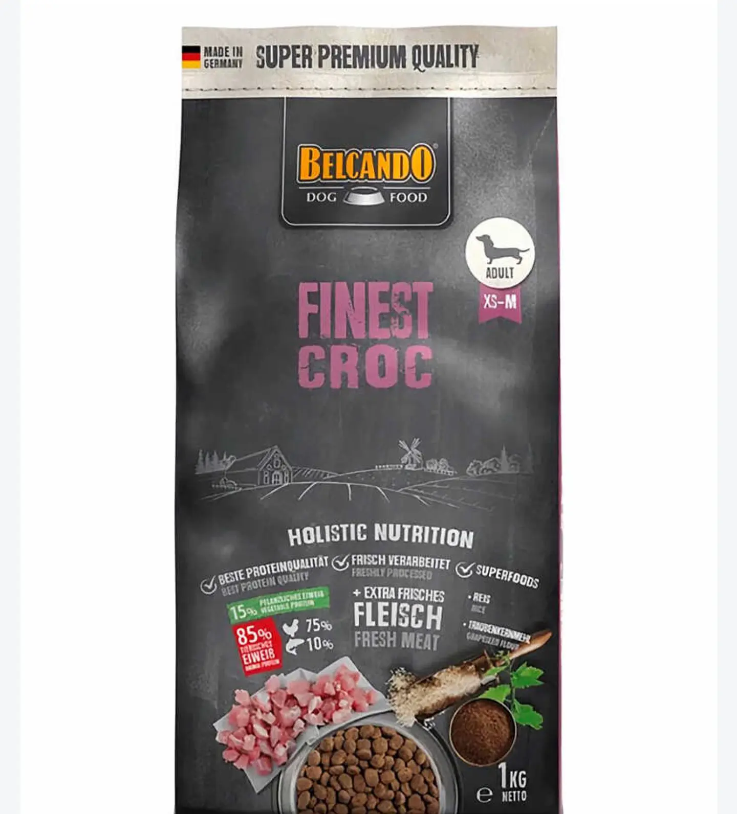 Belcando finest croc adulto xs-m 1kg 1