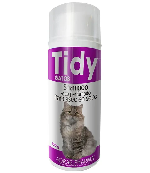 Tidy Gatos Shampoo - Para aseo en seco