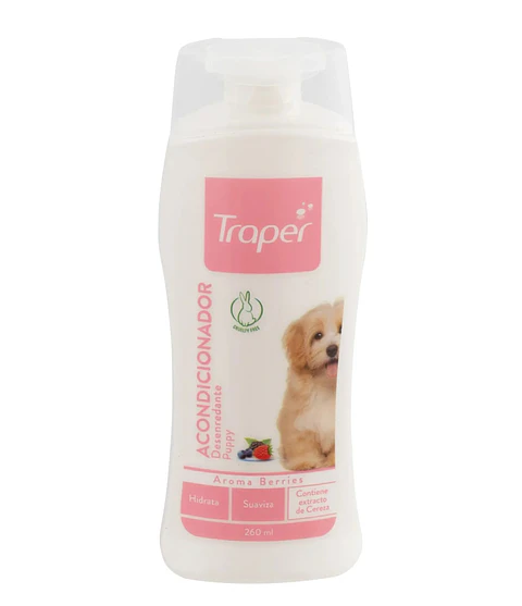 Acondicionador Desenredante Puppy Aroma Berries de Traper (260 ml)