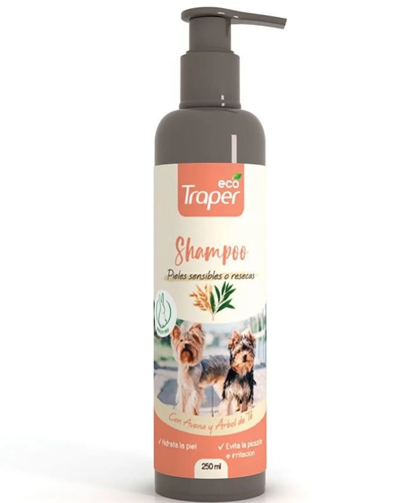 Eco Traper Shampoo para Pieles Sensibles o Resecas de 250 ml, 1