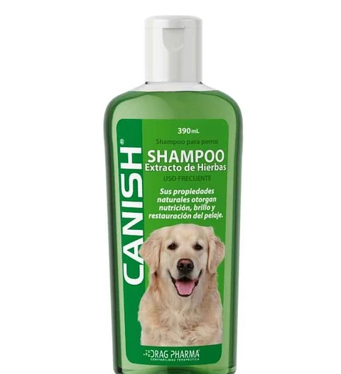 Shampoo Canish Extracto de Hierbas de 390 mL