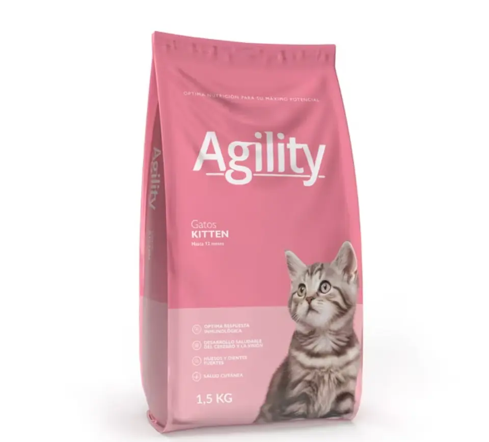 Agility kitten hasta 12 meses 1.5kg 1