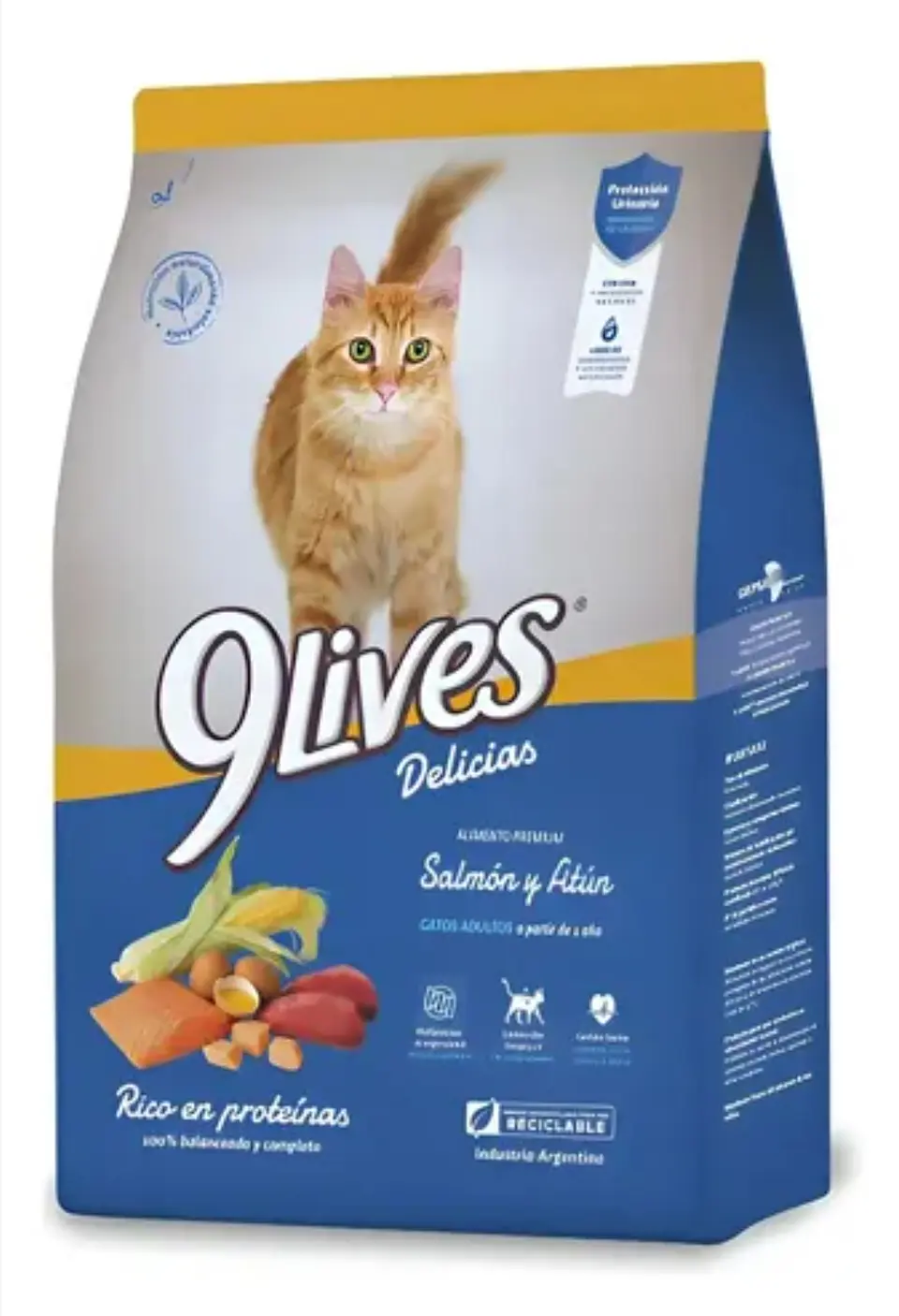 9Lives Delicias Sabor Salmón y Atún en formato de 8 kg. 1