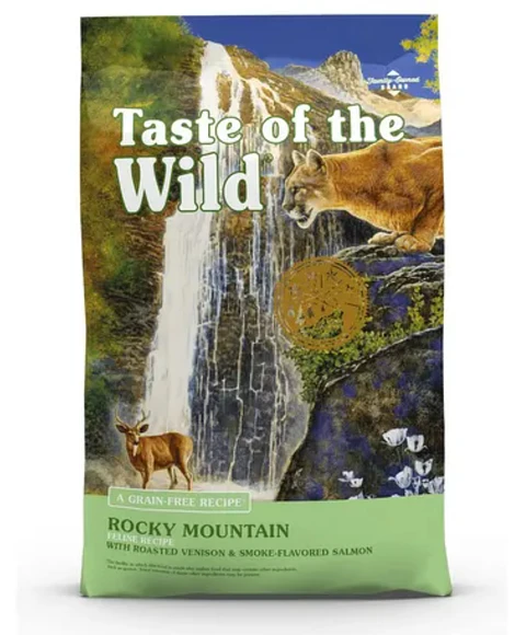 Taste of the Wild Rocky Mountain Feline con venado y salmón para gatos 2kg