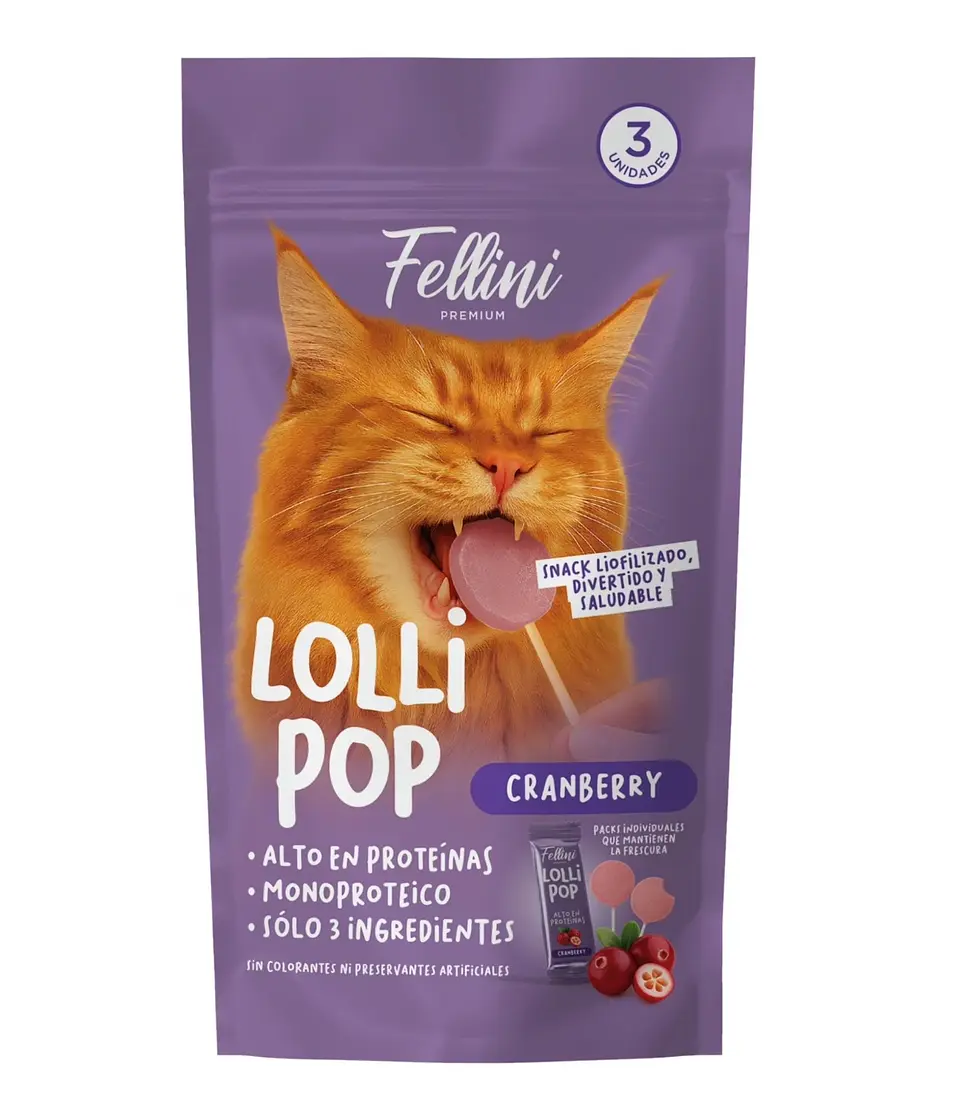 Fellini Lolli Pop sabor Cranberry  1
