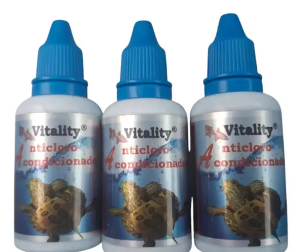 Anticloro Acondicionador Vitality para tortugas y peces 1