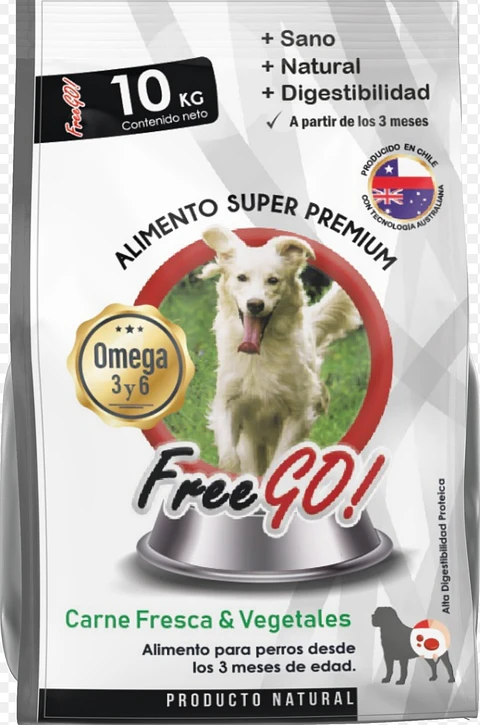 Free Go! Super Premium Carne Fresca & Vegetales 10 kg.