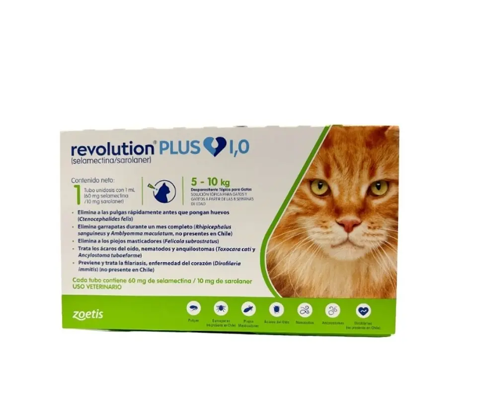 Revolution Plus para gatos de 5 a 10 kg 1