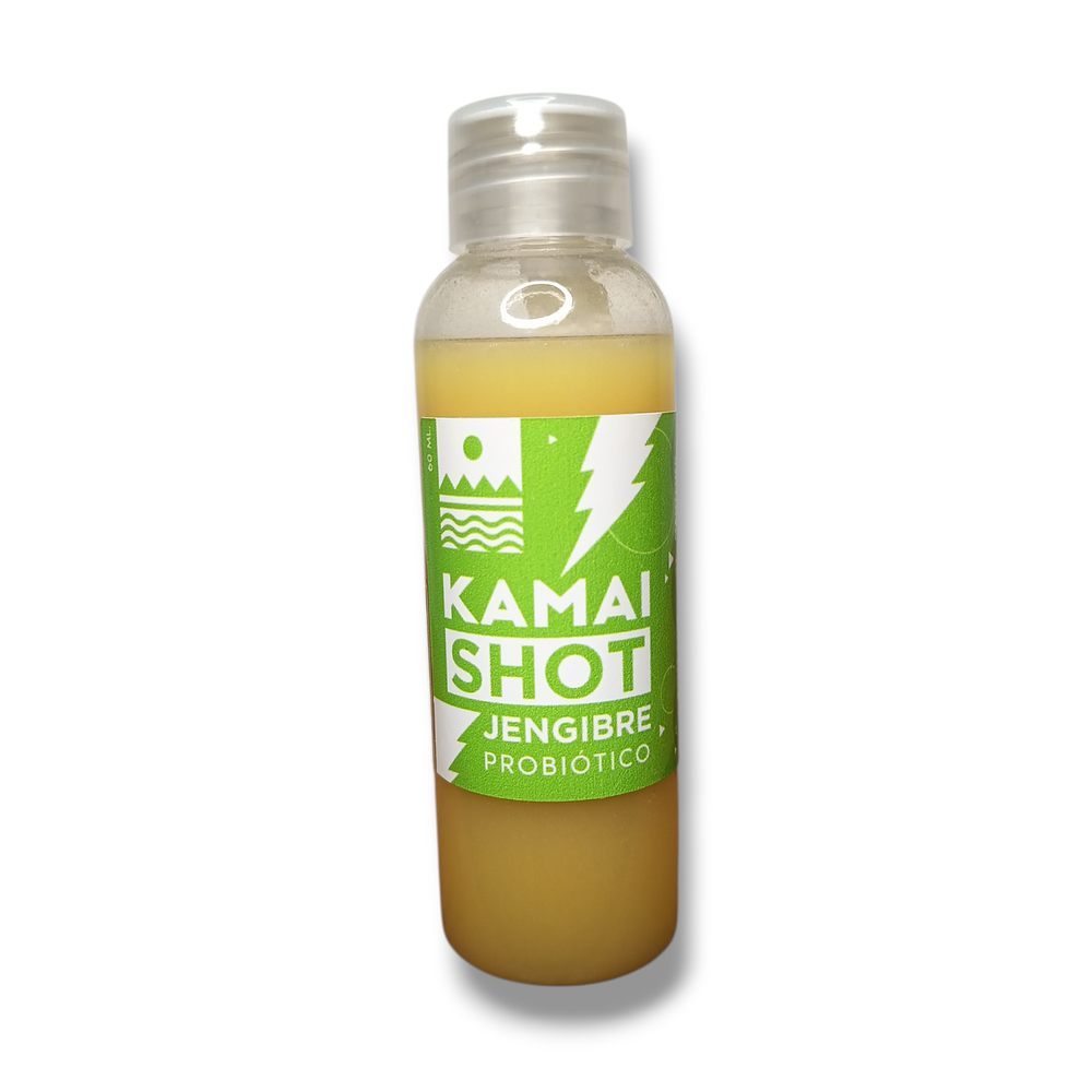 4 unidades Kamai shot jengibre