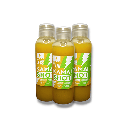 12 unidades Kamai shots mix jengibre-cúrcuma 
