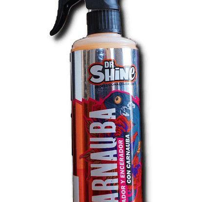 CARNAUBA WAX de Dr Shine (limpieza en seco y brillo premium) con cera 2