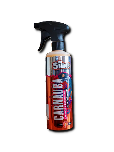CARNAUBA WAX de Dr Shine (limpieza en seco y brillo premium) con cera 3