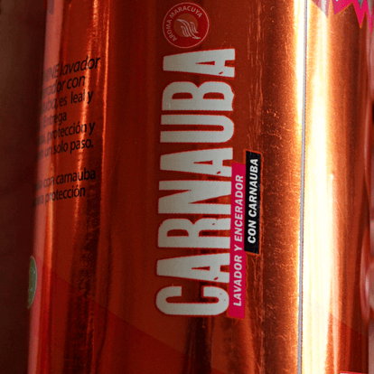 CARNAUBA WAX de Dr Shine (limpieza en seco y brillo premium) con cera 5