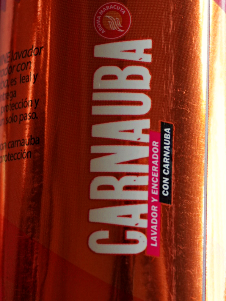 CARNAUBA WAX de Dr Shine (limpieza en seco y brillo premium) con cera 5