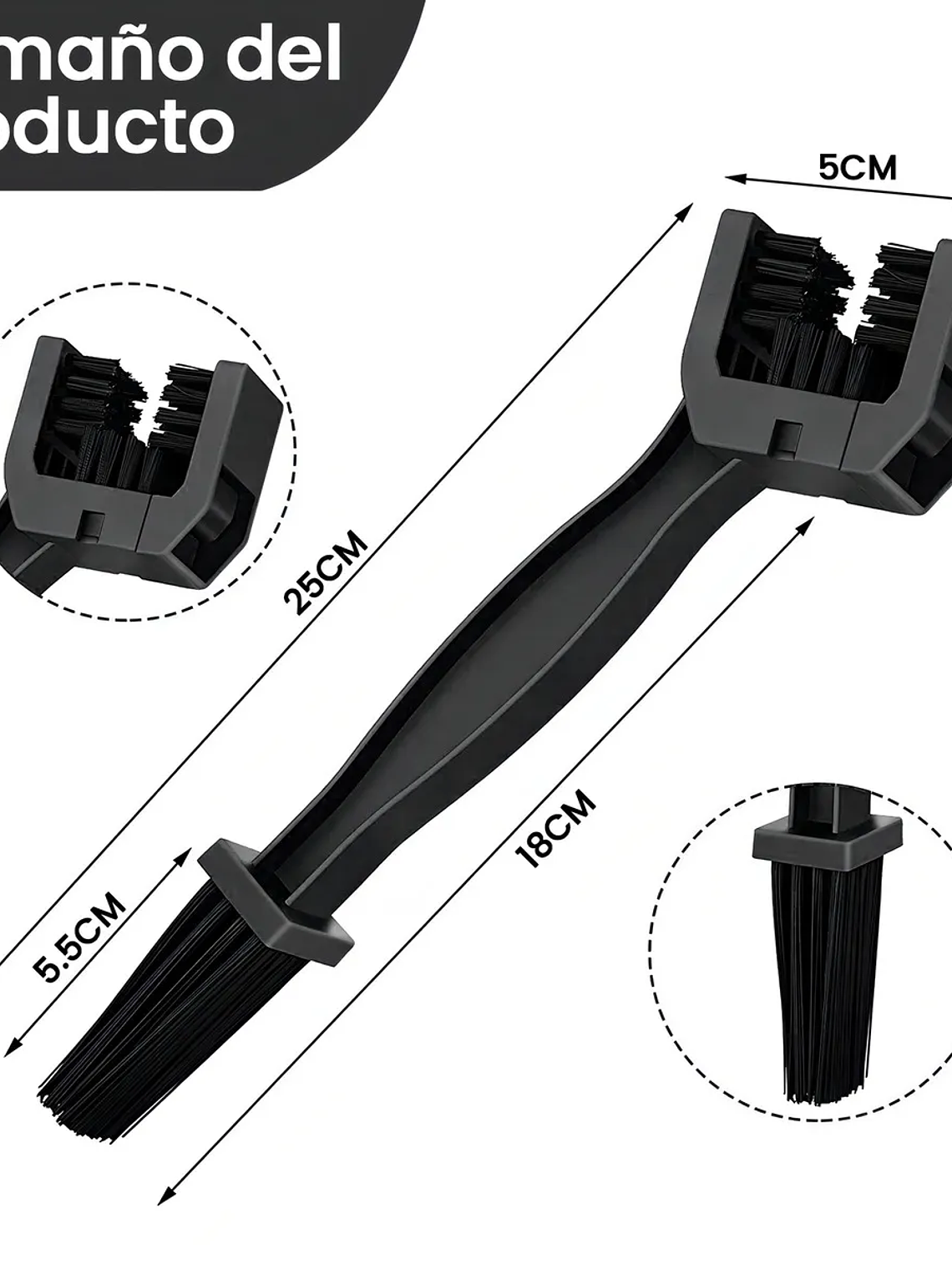 Cepillo Limpiador De Cadena para Motocicletas  2