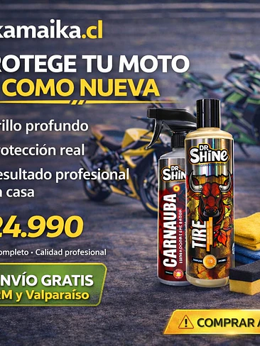 Pack Limpieza y Brillo Auto Profesional DR SHINE – Kit Detailing en Casa 5