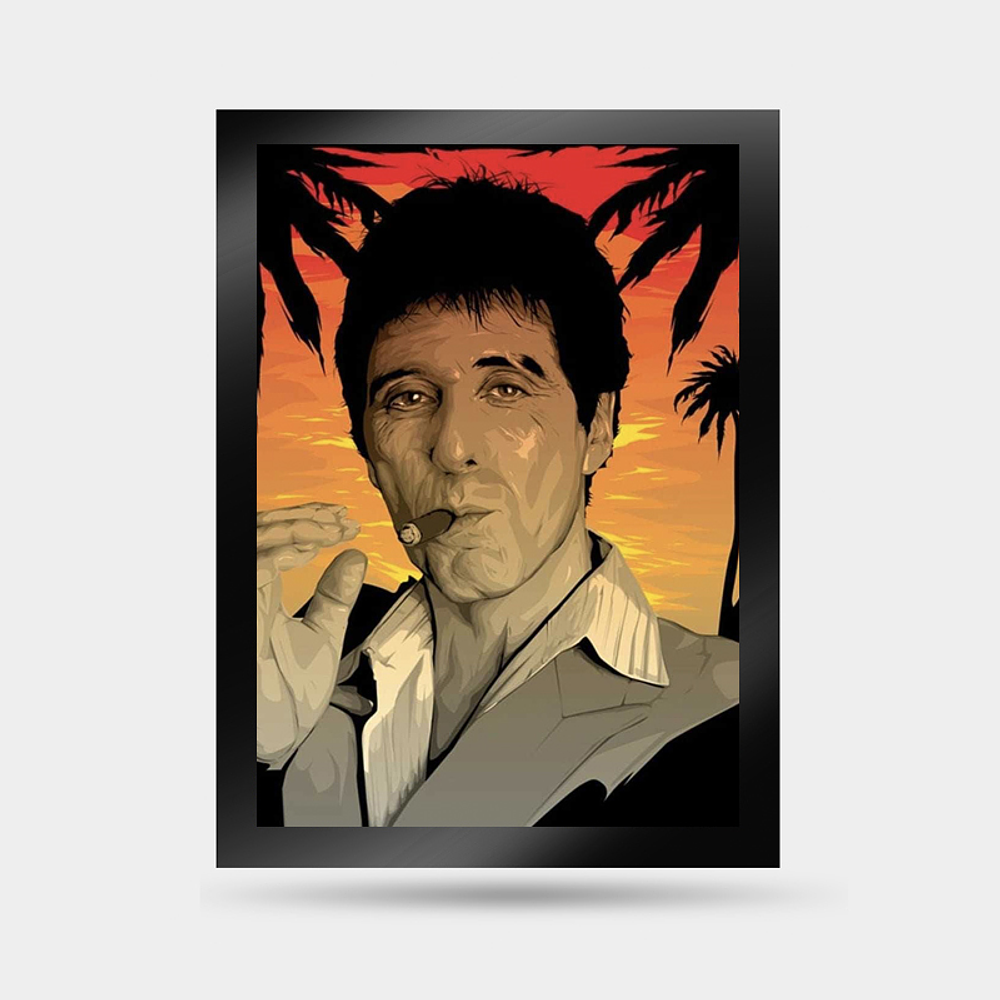 Letrero Vintage  Tony Montana