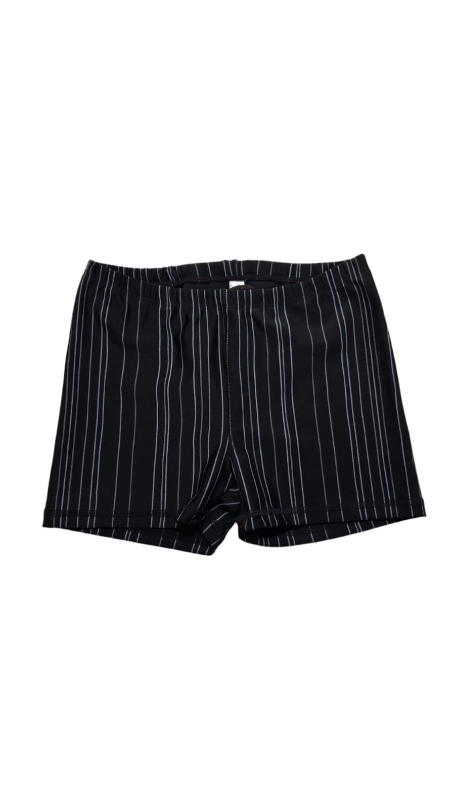 Traje de baño short bóxer para hombres negro
