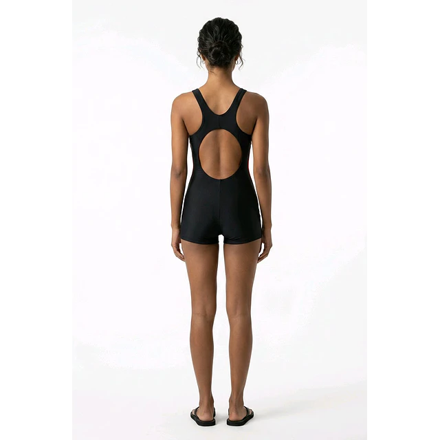 TRAJE DE BAÑO TIPO PANTALETA OLIMPICO NEGRO