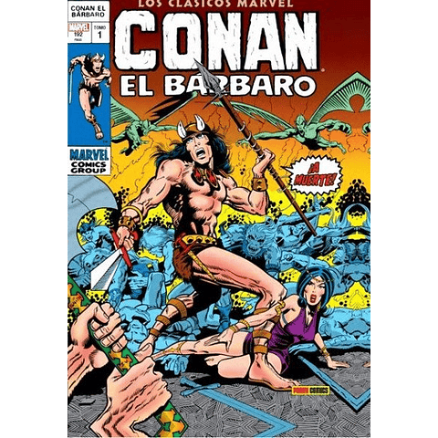 Los Clásicos de Conan El Bárbaro Tomo 1