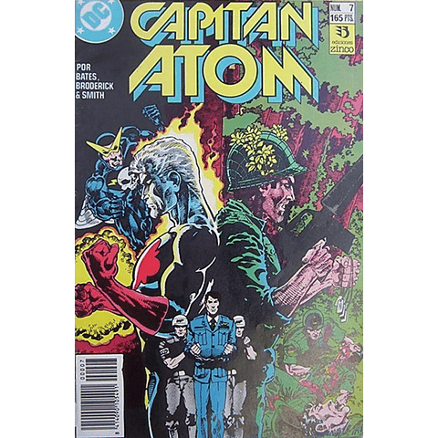Capitán Atom #7 Editorial Zinco