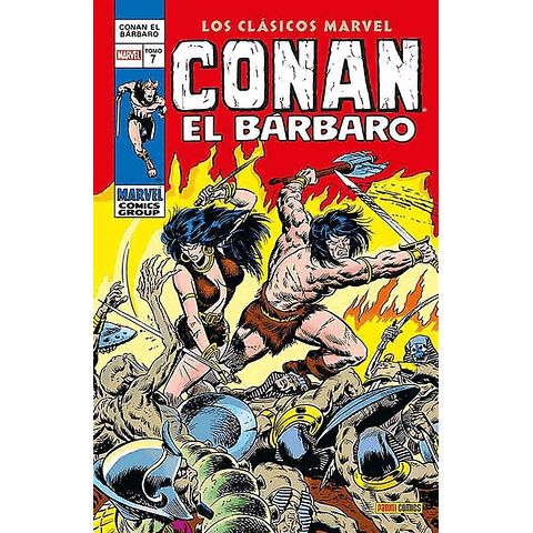 Los Clásicos de Conan El Bárbaro Tomo 7