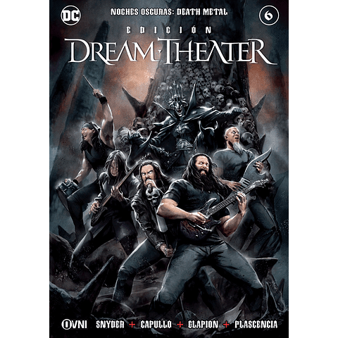 Noches Oscuras Death Metal Portada Alternativa Edición Dream Theater