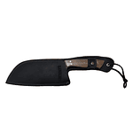 MACHETE 8" PANGUIPULLI C/FUNDA CUERO NEGRA