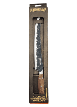 CUCHILLO 10" CARNICERO CURVO MARTILLADO