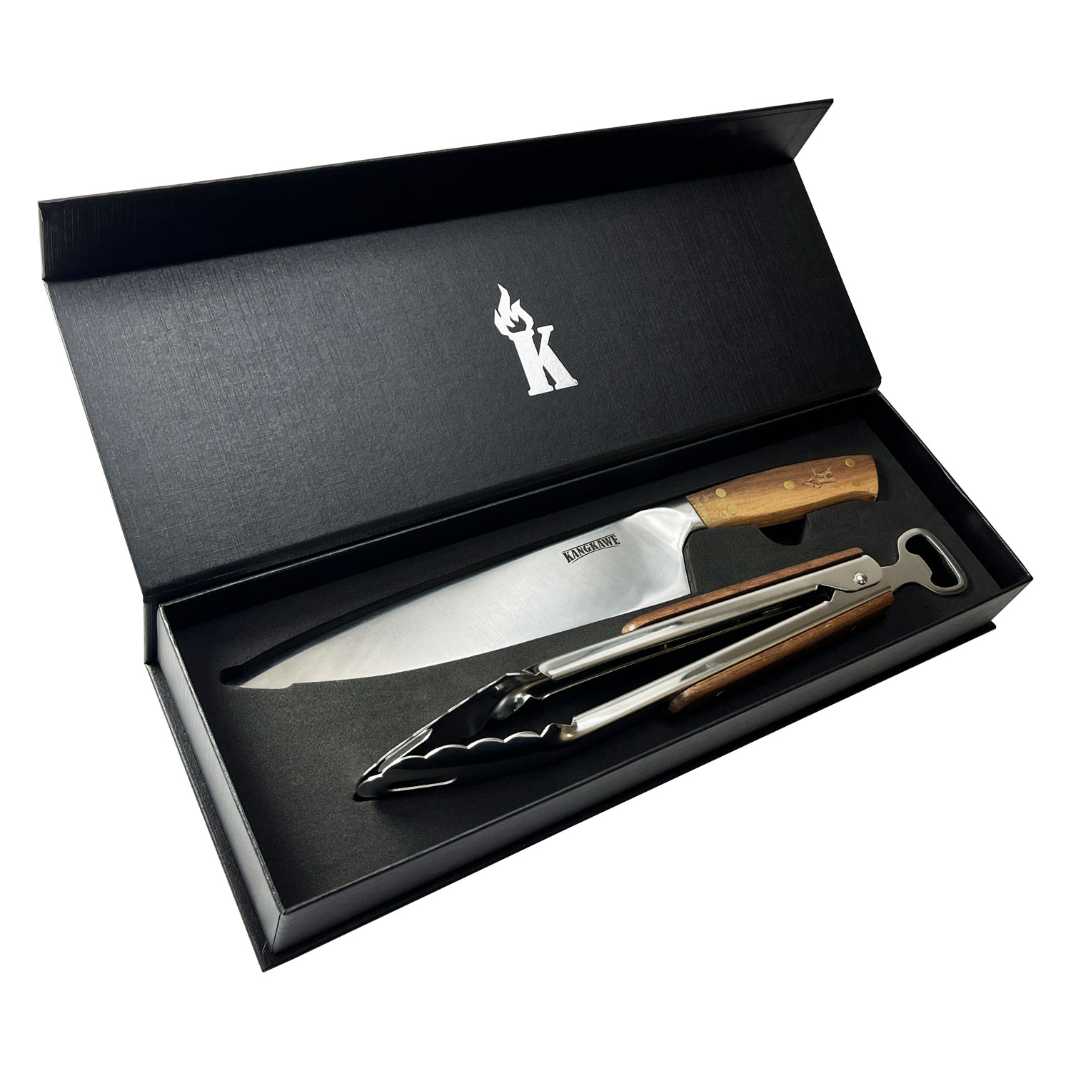 Set Parrillero Cuchillo Curacaví + Tenaza 10" Edición Limitada