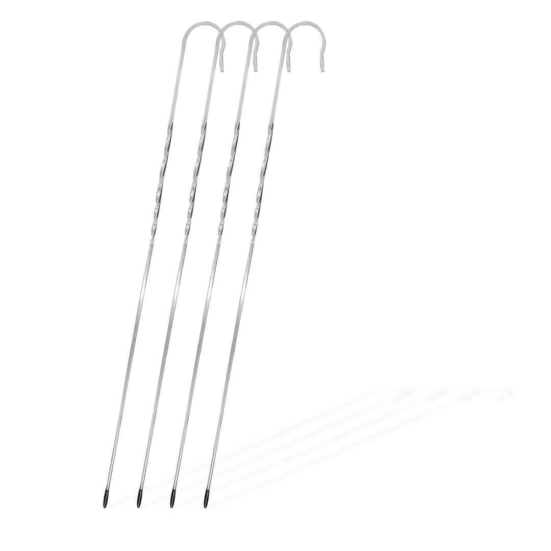 Set 4 Fierros para Anticuchos